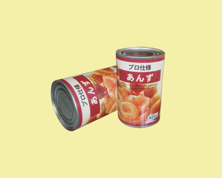 Canned apricot