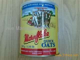 MORNFLAKES OATS 500GR TIN