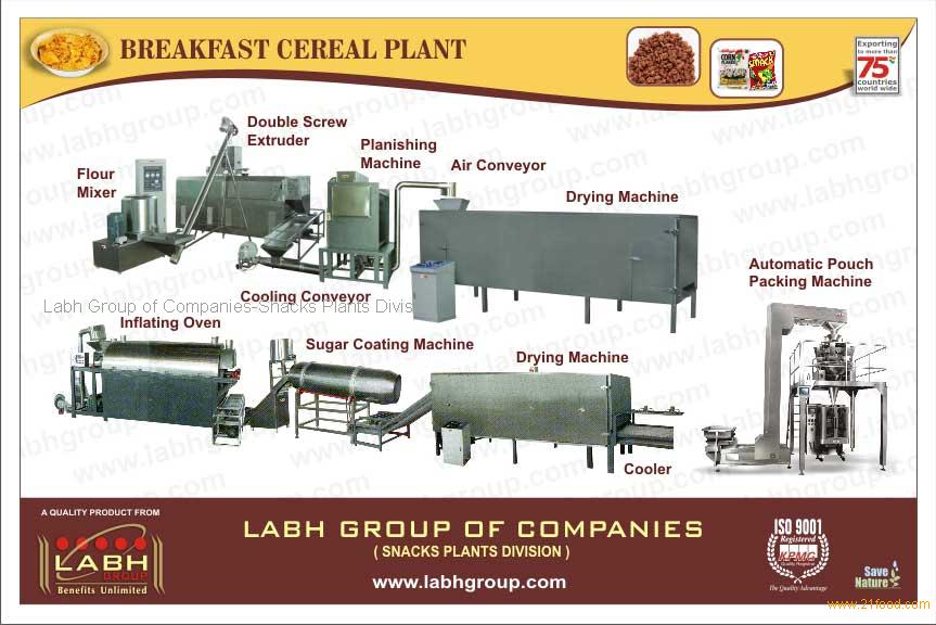 Sell Breakfast Cereal plant