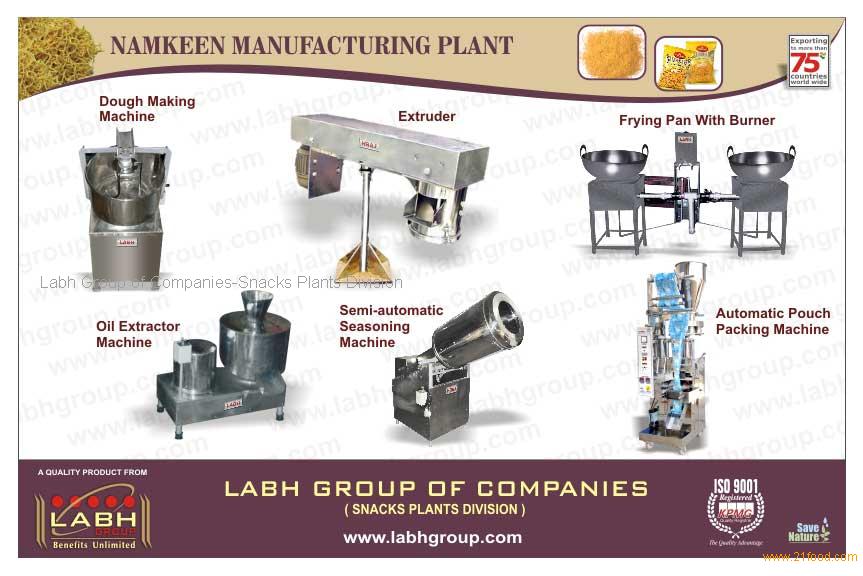 Sell Namkeen plant: