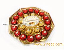 M24 colorful octagon chocolate