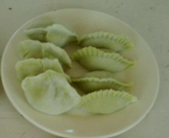 Curacao aloe juice boiled dumplings