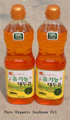 Supply crude organic soybean oil