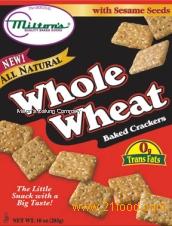 Whole Wheat Snack Crackers
