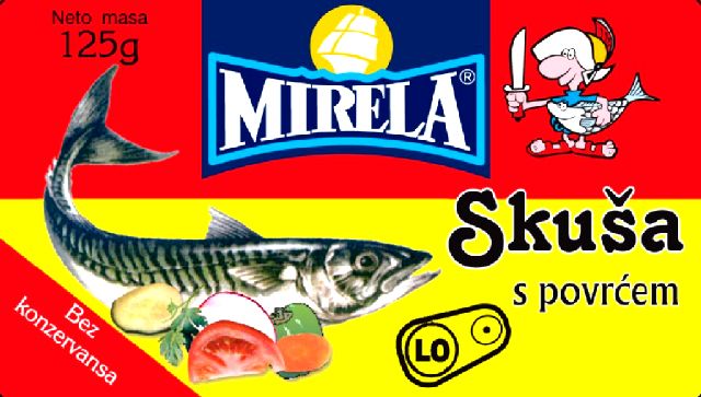 Mackerel with vegetables