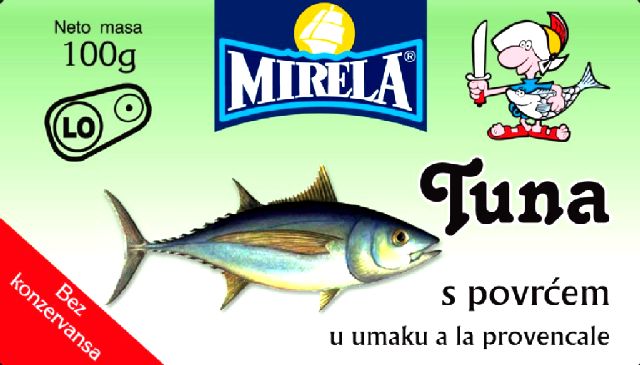 Tuna with vegetables
