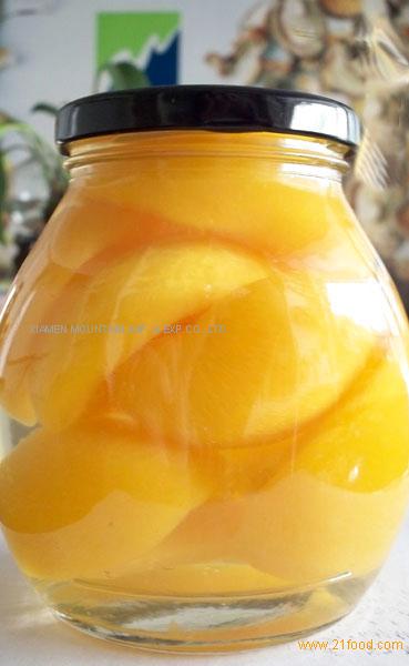 Sell yellow peach slices