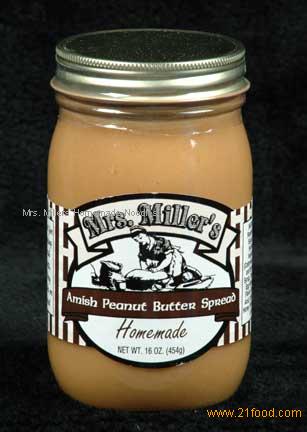 Amish Peanut Butter Spread, 16 oz. products,United States Amish Peanut ...