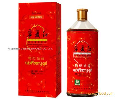 Goji wine