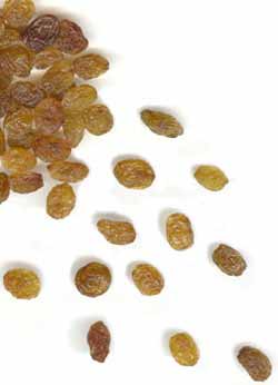 Golden raisins