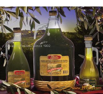 Unfiltered olive oil
