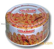 Spicy baked beans