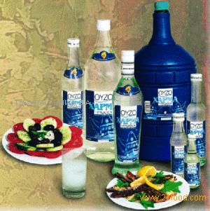 Traditional ouzo