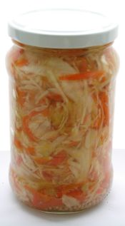 White cabbage salad
