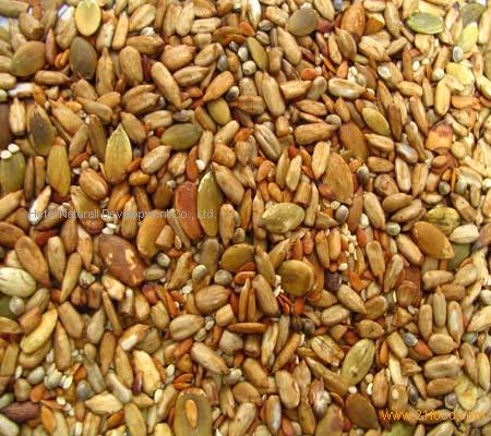 Roasted seed mixes