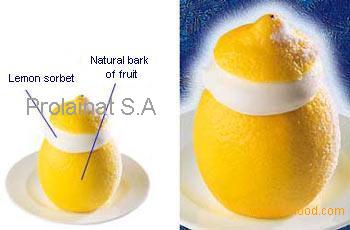 Lemon sorbet