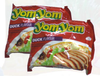 Duck flavor instant noodle