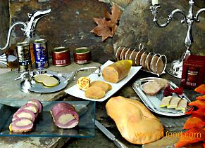 The fattened duck liver