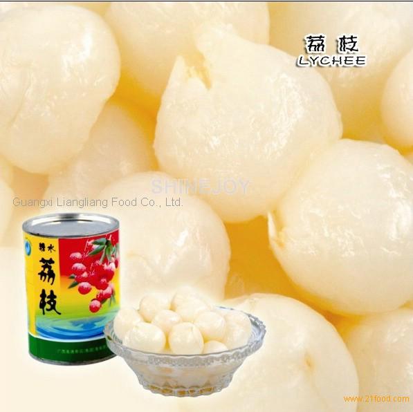 canned lychee