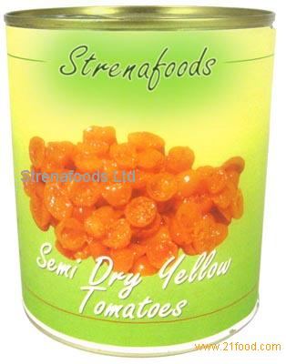Offering Sun Dried Yellow Tomatoes