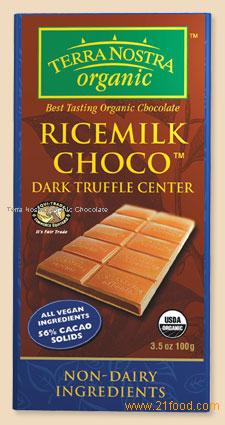 Ricemilk Choco Bar with Dark Truffle Center