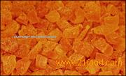Diced apricots
