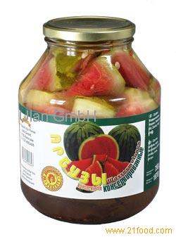 Pickled watermelon