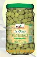 Pitted olives in brine