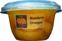 MANDARINS IN PLASTIC POTS