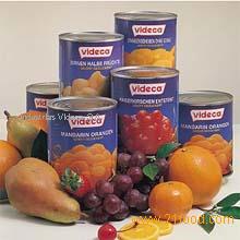 canned fruits