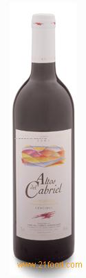 Young Red Tempranillo Wine Altos del Cabriel