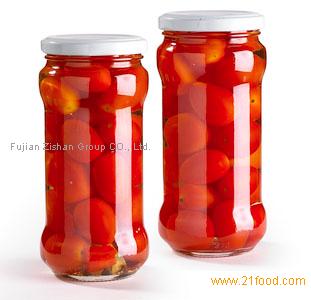 Canned cherry tomato