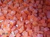 Frozen carrot diced