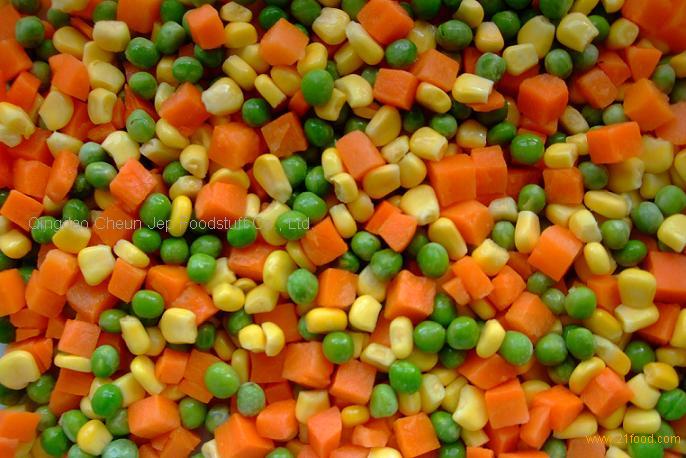Hot Sell 2015 Crop Iqf Mixed Vegetables Green Peassweet Corncarrot Dicesfrom China Selling