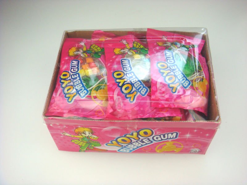 yoyo toy with bubble gum,China candy corner price supplier - 21food