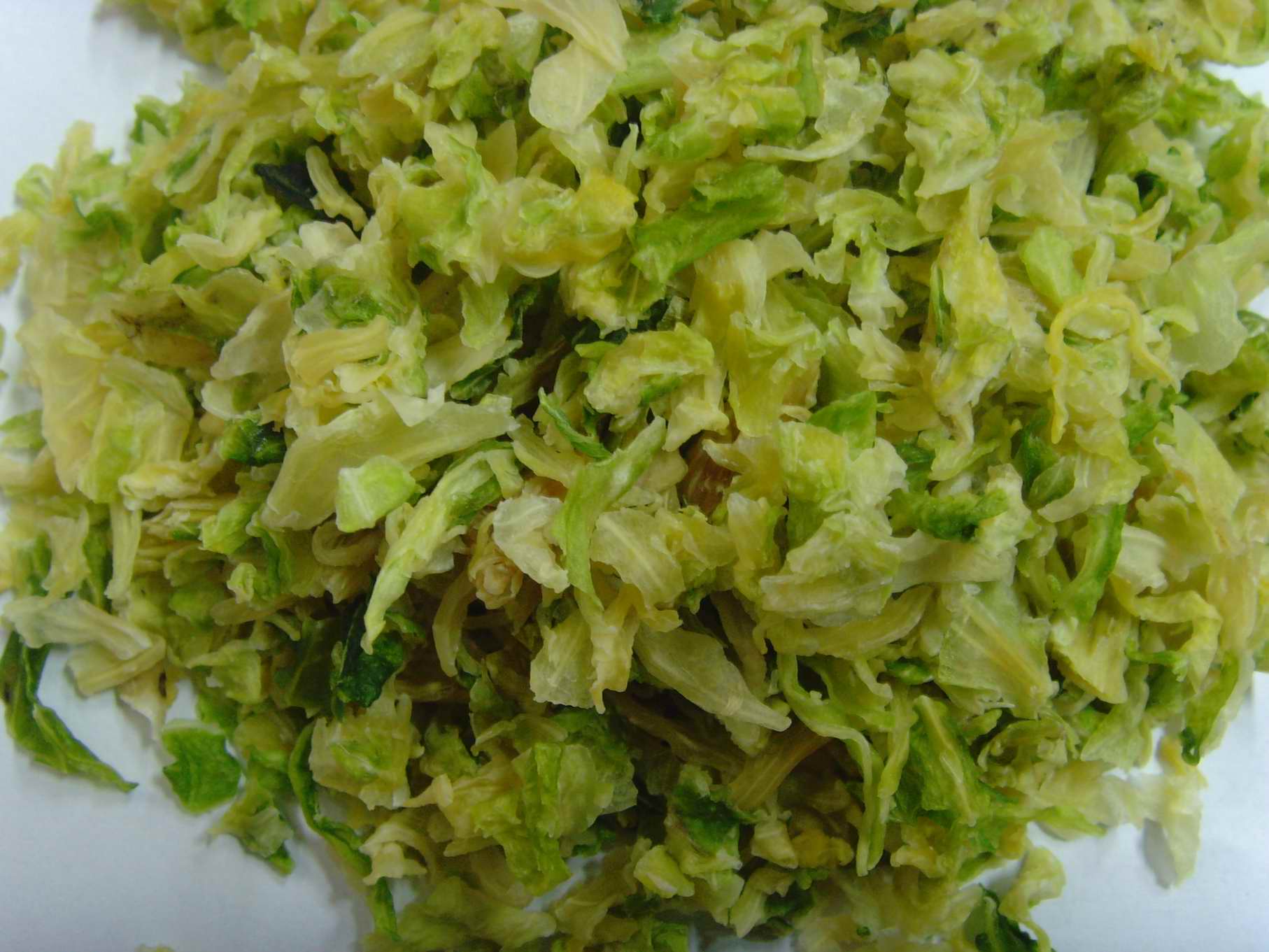 Dehydrated ad Cabbage flakes,China Lianfu price supplier - 21food