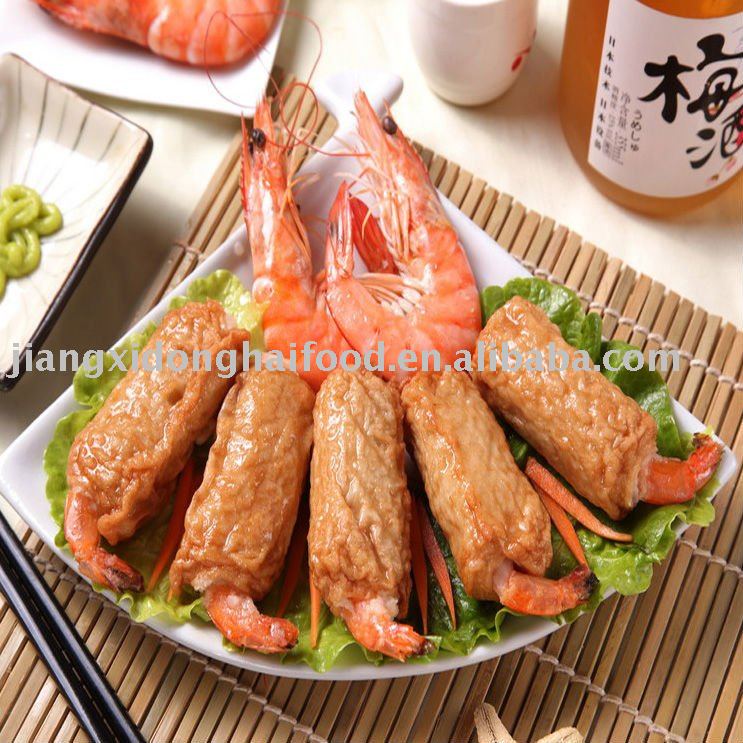 frozen   tempura   shrimp  roll