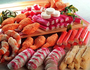 Cooked  Frozen   Surimi   Products 