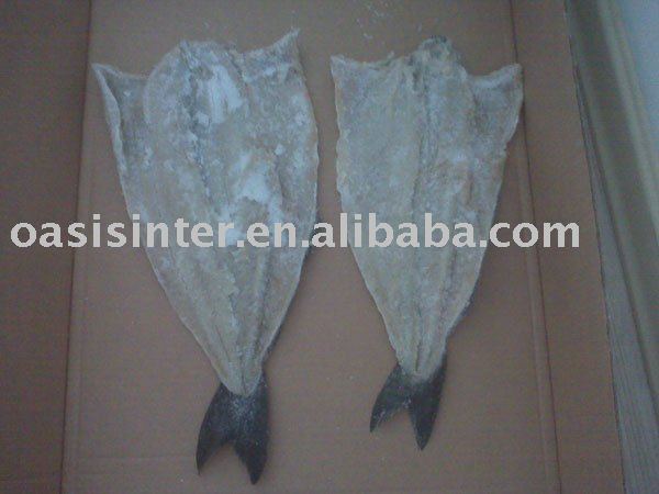 dry  salted  saithe  butterfly  fillet