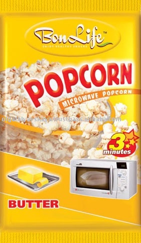 Microwave Popcorn With Butter