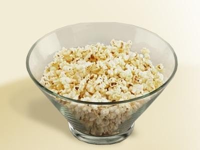 Butter  flavour ed  popcorn 