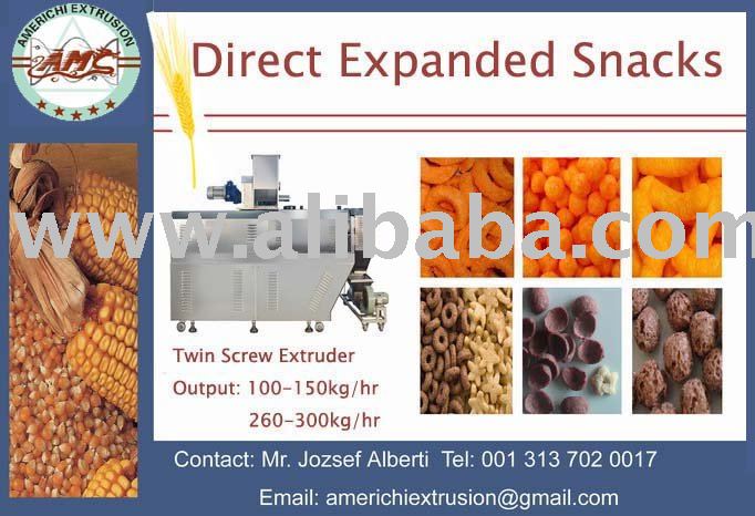 corn snacks machines