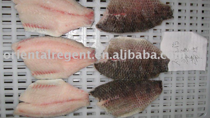 skin-on tilapia fillet