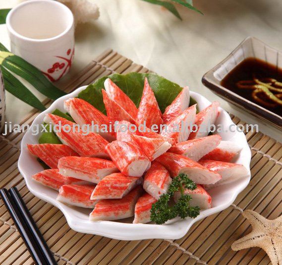 Frozen imitation crab stick,beveing