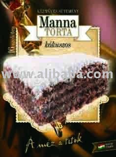 MANNA TART with honey and cocos