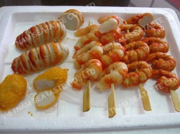 SURIMI  SHRIMP   SKEWER 