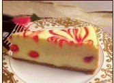 LOVE AND QUICHES PRODUCT LINES-Strawberry Swirl Cheesecake