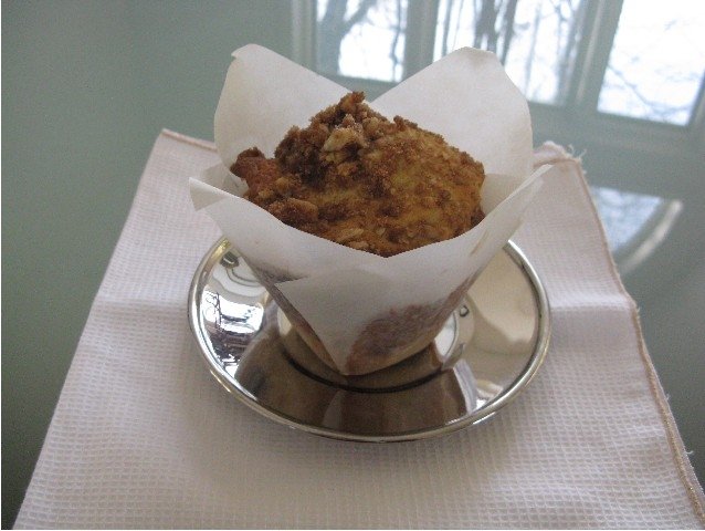 Sour Cream Walnut Coffee Cake Loaf or Baby Cakes