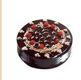 Dark Chocolate Truffle Cake