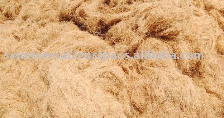 Brown coir fiber